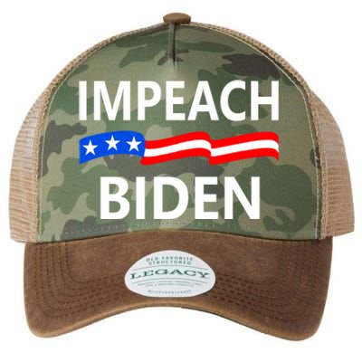 Impeach Joe Biden Remove From Office Legacy Tie Dye Trucker Hat