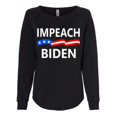 Impeach Joe Biden Remove From Office Womens California Wash Sweatshirt