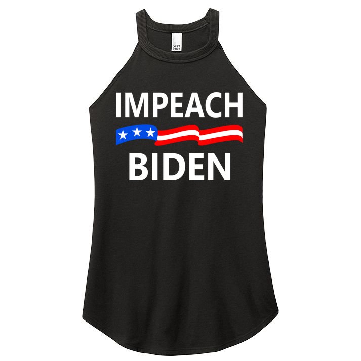 Impeach Joe Biden Remove From Office Women's Perfect Tri Rocker Tank