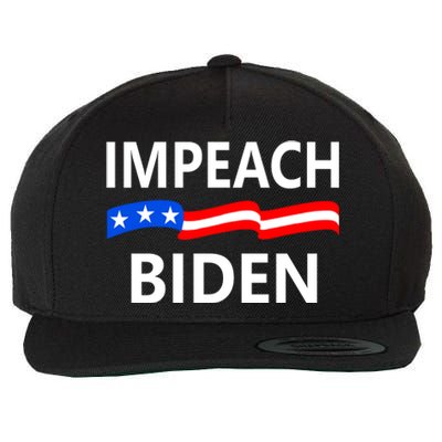 Impeach Joe Biden Remove From Office Wool Snapback Cap