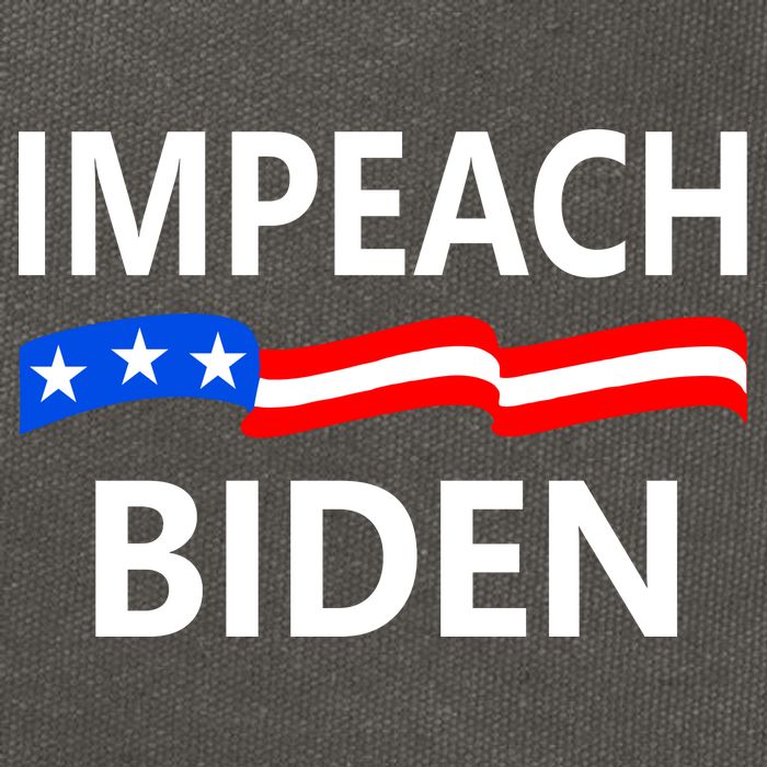 Impeach Joe Biden Remove From Office Cotton Canvas Backpack