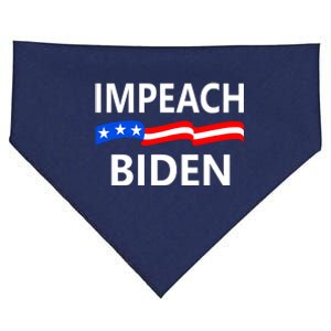 Impeach Joe Biden Remove From Office USA-Made Doggie Bandana