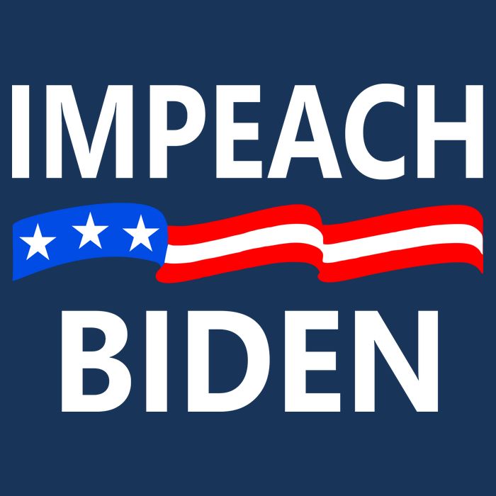Impeach Joe Biden Remove From Office Full-Length Apron With Pockets