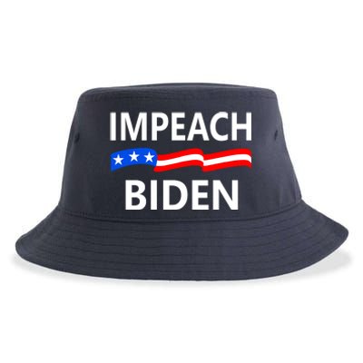 Impeach Joe Biden Remove From Office Sustainable Bucket Hat