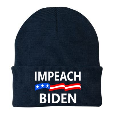 Impeach Joe Biden Remove From Office Knit Cap Winter Beanie