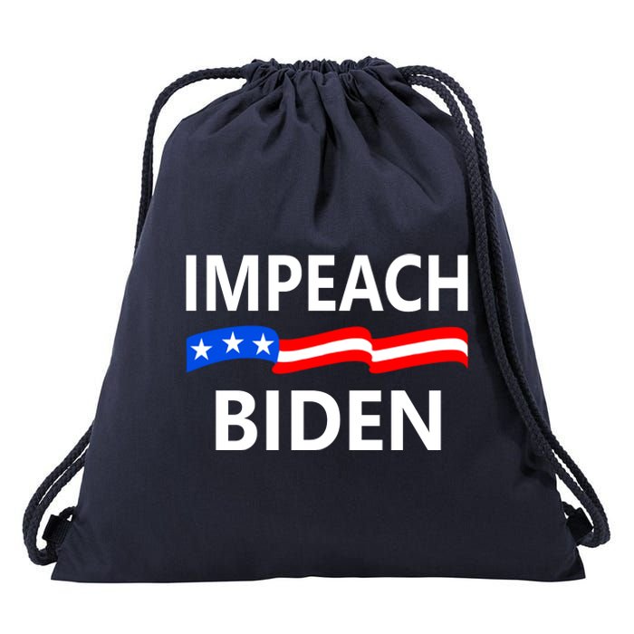 Impeach Joe Biden Remove From Office Drawstring Bag