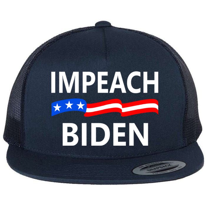 Impeach Joe Biden Remove From Office Flat Bill Trucker Hat