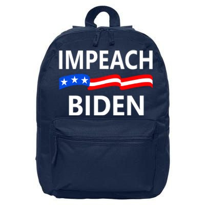 Impeach Joe Biden Remove From Office 16 in Basic Backpack