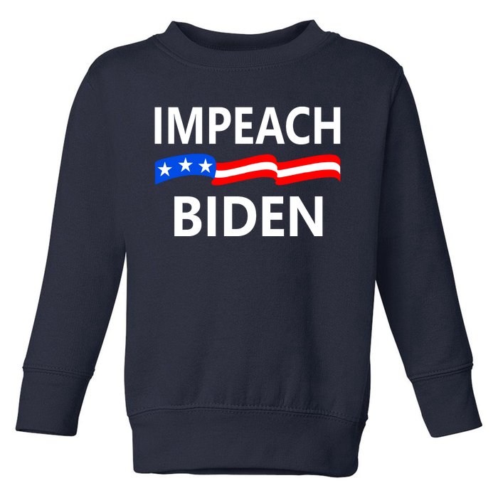 Impeach Joe Biden Remove From Office Toddler Sweatshirt