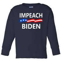 Impeach Joe Biden Remove From Office Toddler Long Sleeve Shirt