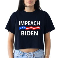 Impeach Joe Biden Remove From Office Crop Top
