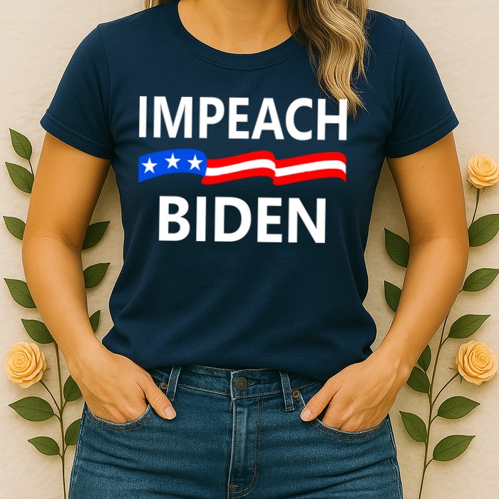 Impeach Joe Biden Remove From Office Womens T-Shirt