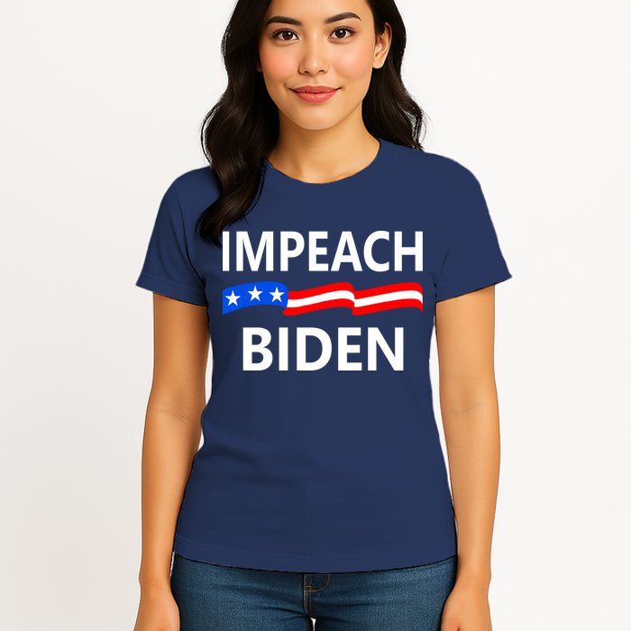 Impeach Joe Biden Remove From Office Womens T-Shirt