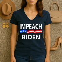 Impeach Joe Biden Remove From Office Women's V-Neck T-Shirt