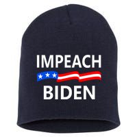 Impeach Joe Biden Remove From Office Short Acrylic Beanie