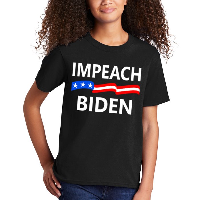 Impeach Joe Biden Remove From Office Kids T-Shirt