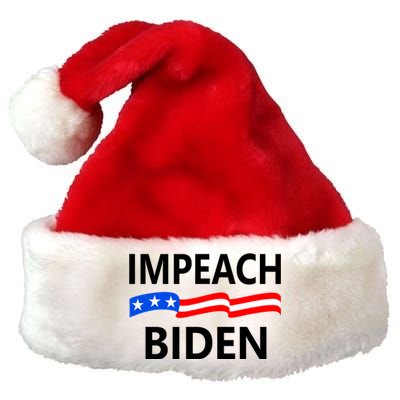 Impeach Joe Biden Remove From Office Premium Christmas Santa Hat