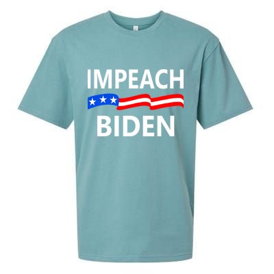 Impeach Joe Biden Remove From Office Sueded Cloud Jersey T-Shirt