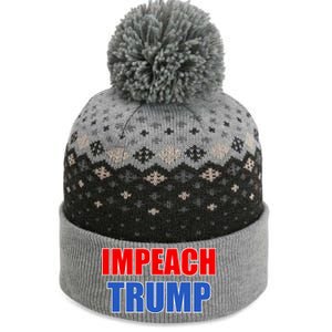 Impeach President Donald Trump Anti-Trump The Baniff Cuffed Pom Beanie