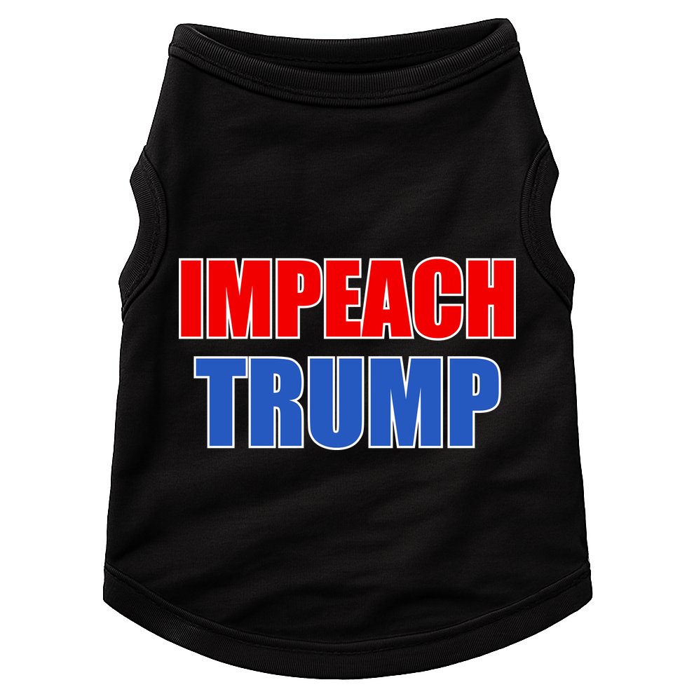 Impeach President Donald Trump Anti-Trump Doggie Tank