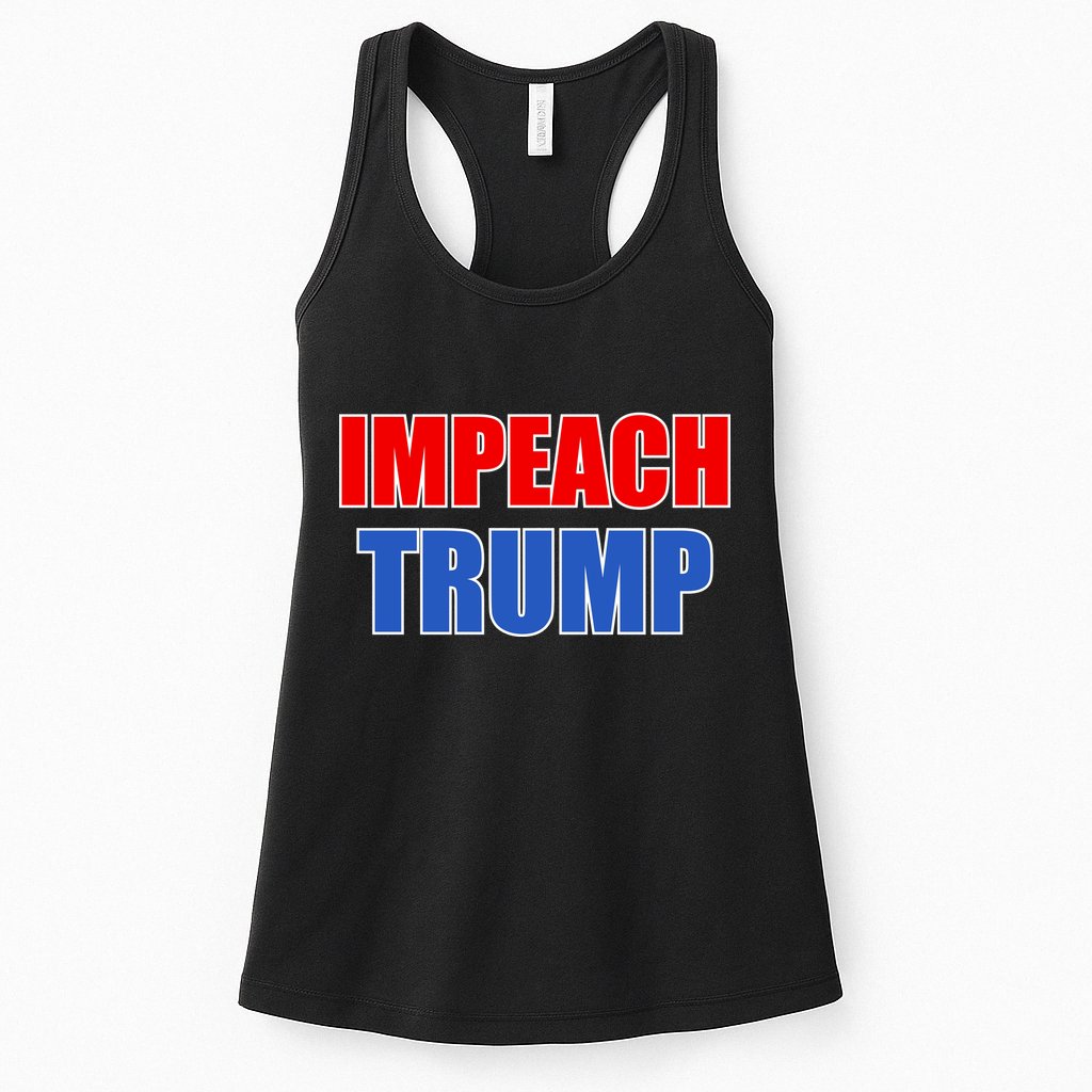 Impeach President Donald Trump Anti-Trump Womens Tank Top
