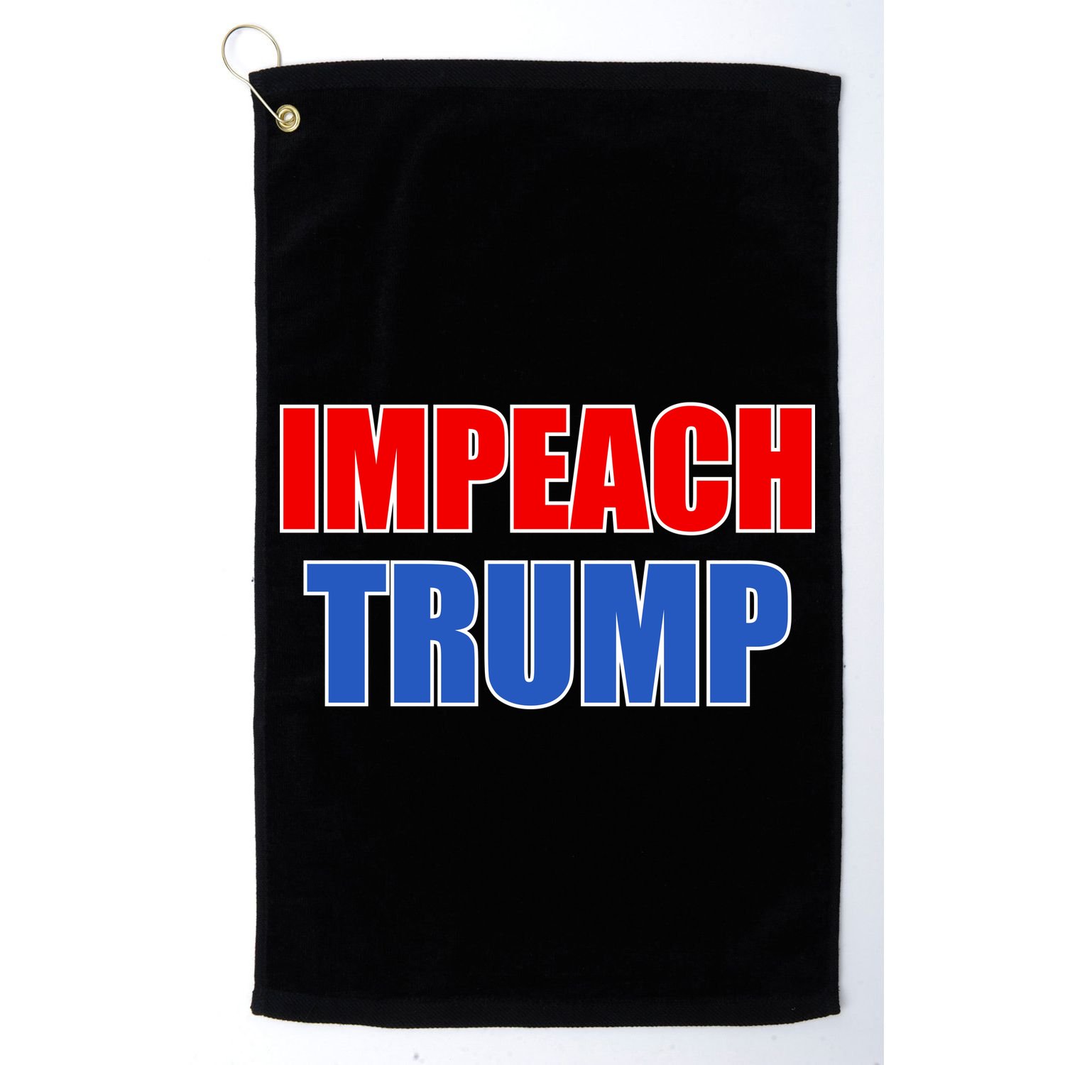 Impeach President Donald Trump Anti-Trump Golf Towel