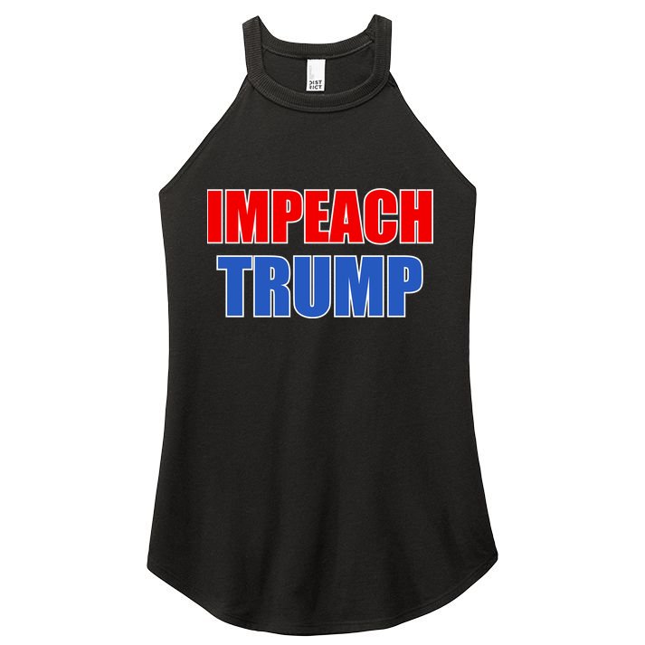 Impeach President Donald Trump Anti-Trump Women's Perfect Tri Rocker Tank