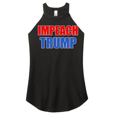 Impeach President Donald Trump Anti-Trump Women’s Perfect Tri Rocker Tank