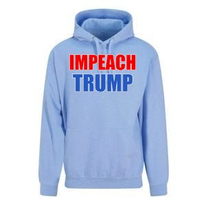 Impeach President Donald Trump Anti-Trump Unisex Surf Hoodie