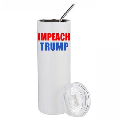 Impeach President Donald Trump Anti-Trump Stainless Steel Tumbler