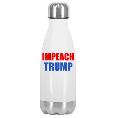 Impeach President Donald Trump Anti-Trump Stainless Steel Insulated Water Bottle