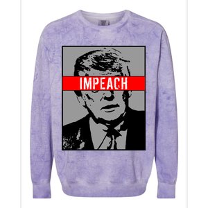 Impeach President Donald Trump Anti Trump Resist Colorblast Crewneck Sweatshirt