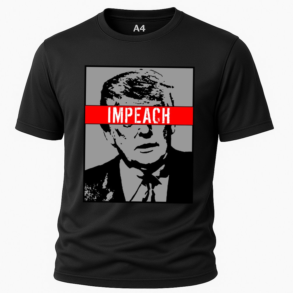 Impeach President Donald Trump Anti Trump Resist Cooling Performance Crew T-Shirt