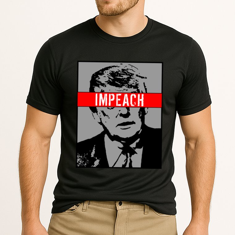 Impeach President Donald Trump Anti Trump Resist Cooling Performance Crew T-Shirt