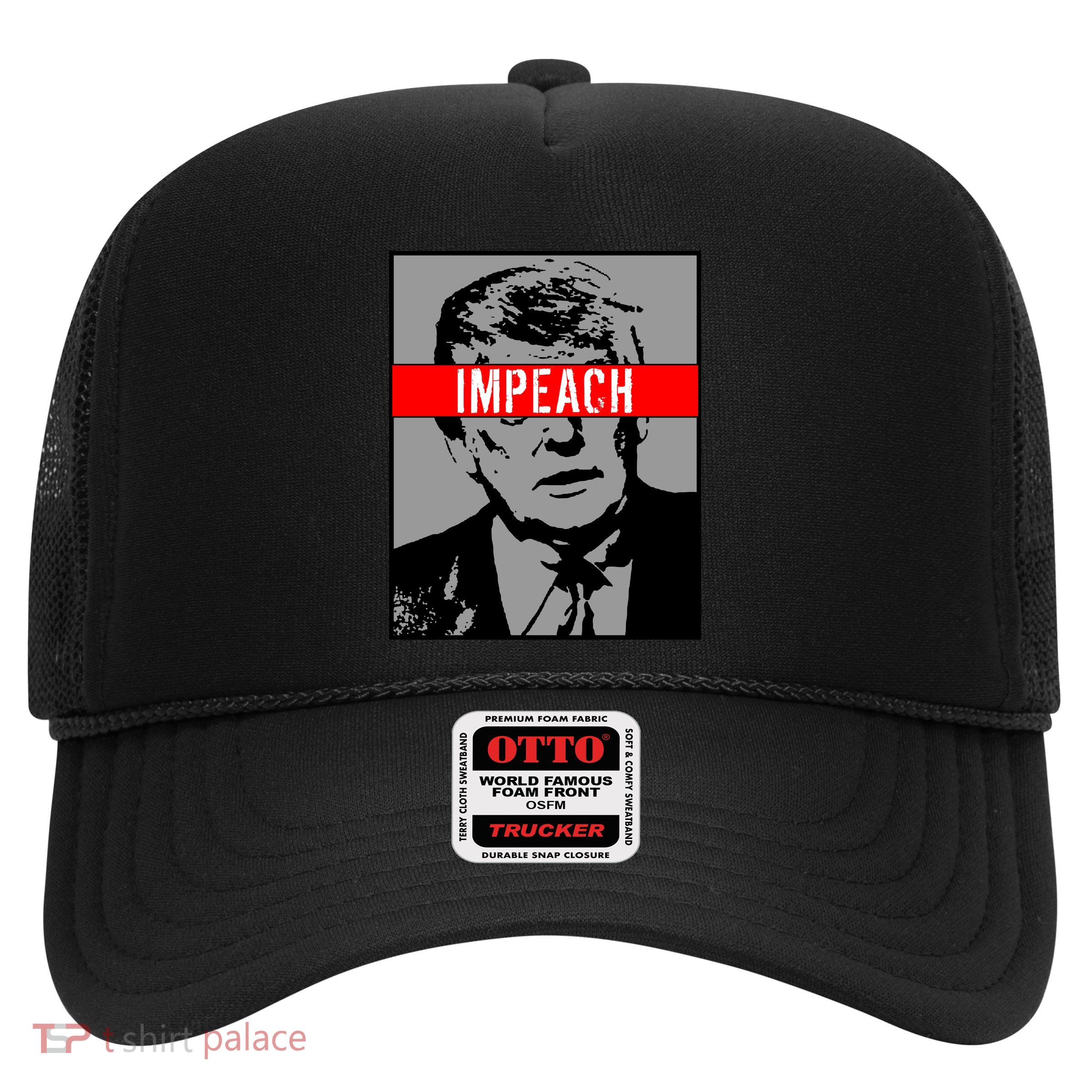 Impeach President Donald Trump Anti Trump Resist Trucker Hat