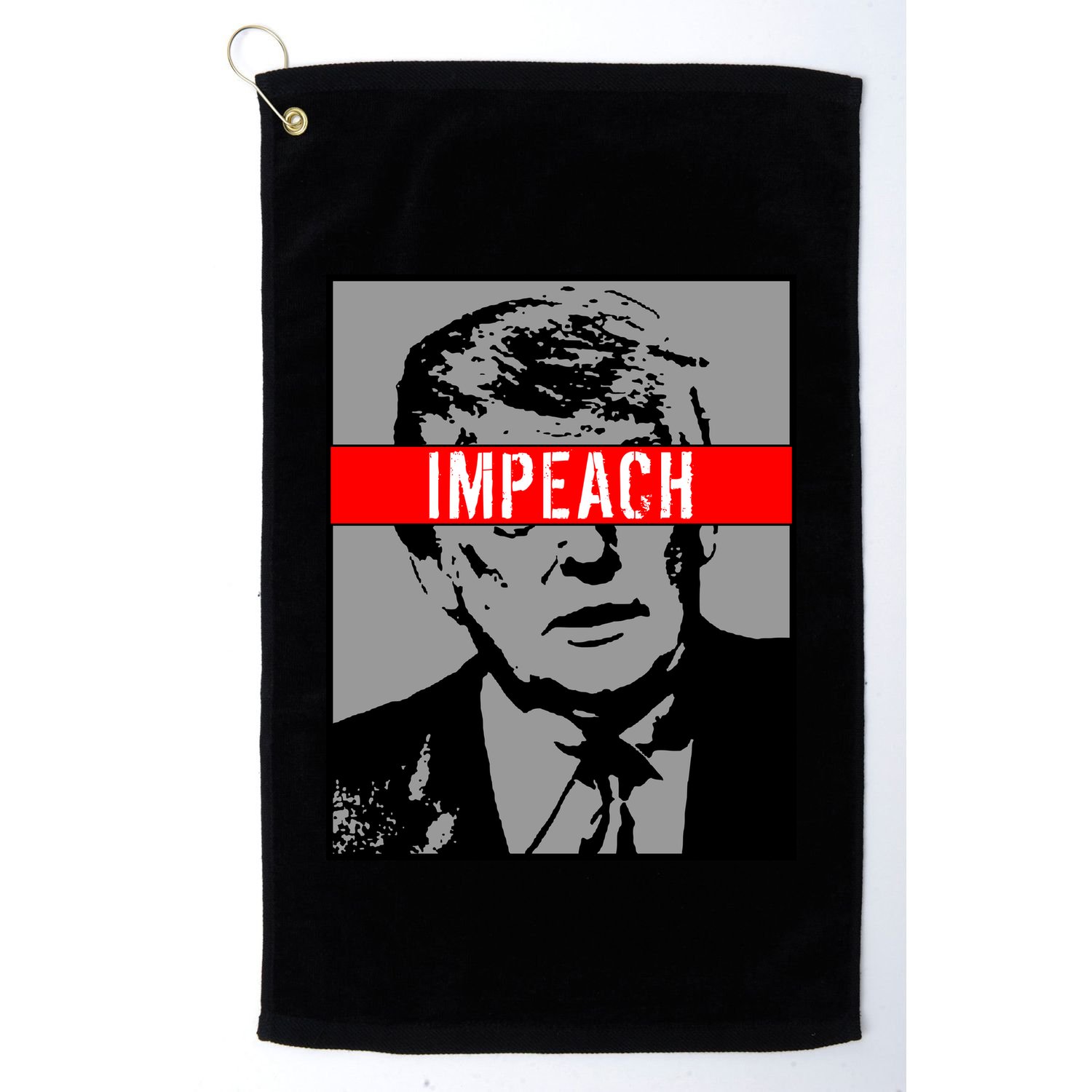 Impeach President Donald Trump Anti Trump Resist Golf Towel
