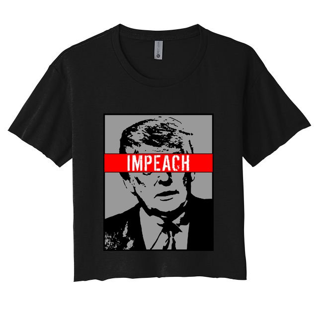 Impeach President Donald Trump Anti Trump Resist Crop Top
