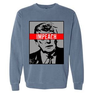 Impeach President Donald Trump Anti Trump Resist Garment-Dyed Sweatshirt