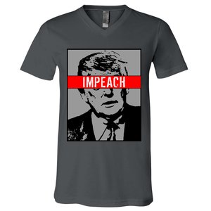 Impeach President Donald Trump Anti Trump Resist V-Neck T-Shirt