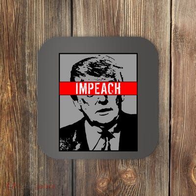 Impeach President Donald Trump Anti Trump Resist Coaster