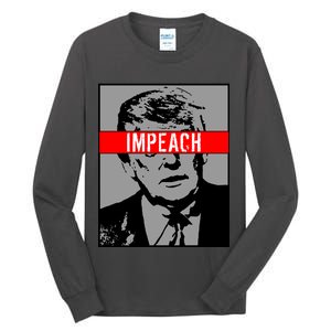 Impeach President Donald Trump Anti Trump Resist Tall Long Sleeve T-Shirt