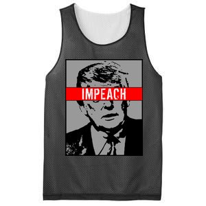 Impeach President Donald Trump Anti Trump Resist Mesh Reversible Basketball Jersey Tank