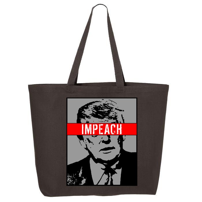 Impeach President Donald Trump Anti Trump Resist 25L Jumbo Tote