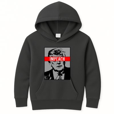 Impeach President Donald Trump Anti Trump Resist Kids Hoodie