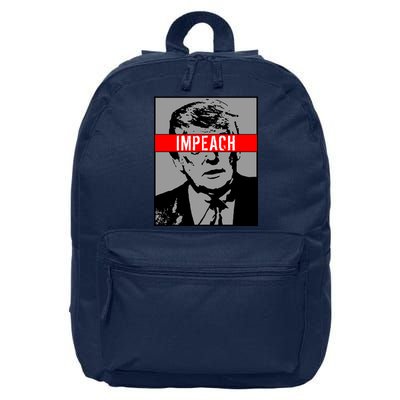 Impeach President Donald Trump Anti Trump Resist 16 in Basic Backpack