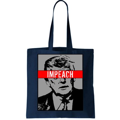 Impeach President Donald Trump Anti Trump Resist Tote Bag