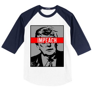 Impeach President Donald Trump Anti Trump Resist Baseball Sleeve Shirt