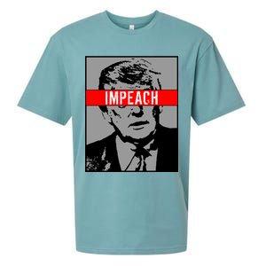 Impeach President Donald Trump Anti Trump Resist Sueded Cloud Jersey T-Shirt