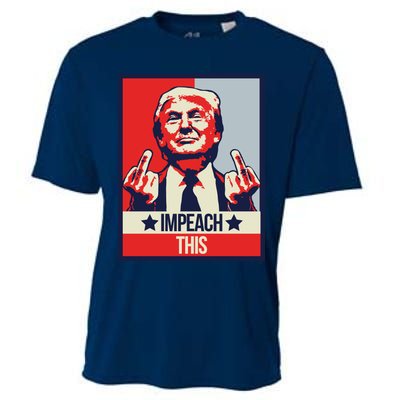 Impeach This Pro Donald Trump Supporter Cooling Performance Crew T-Shirt