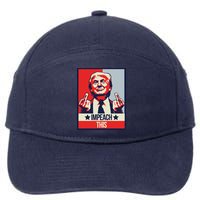 Impeach This Pro Donald Trump Supporter 7-Panel Snapback Hat